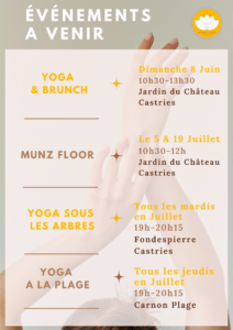 yoga castries yoga plage yoga carnon montpellier