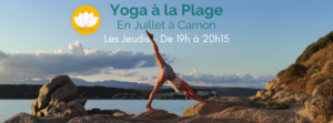 Yoga à la plage Carnon montpellier